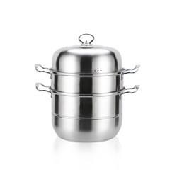 Multi-Layer 28cm Kitchen Pots Cookware Stainless Steel Cooking Pot 3 Layer Food Steamer Pot