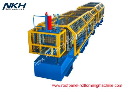 Classic Type Metal Roof Ridge Cap Roll Forming Machine , Metal Sheet Making Machine
