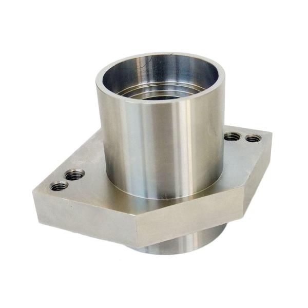 Части CNC углерода плакировкой никеля ISO9001 стальные обрабатывая на токарном станке