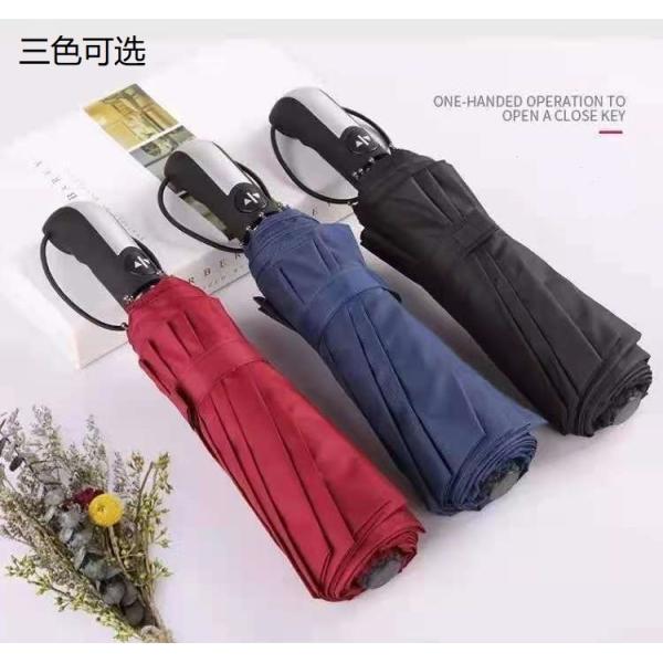 3 Folding Automatic Business Umbrella Anti UV Resistant for Outdoors All in 1 Function