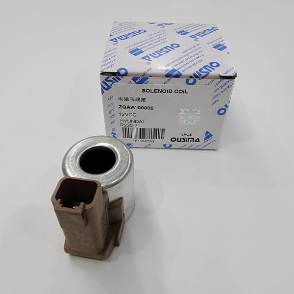 Соленоидные катушки клапана ZGAW-00008 12 VDC для Hyundai R210LC-7H R225-7 R320LC-97 R210W-9