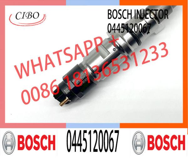 0445 120 067 injecteurs de carburant diesel 0445120067 du système 0986435549 communs d'injection de carburant de rail pour VOL ec210