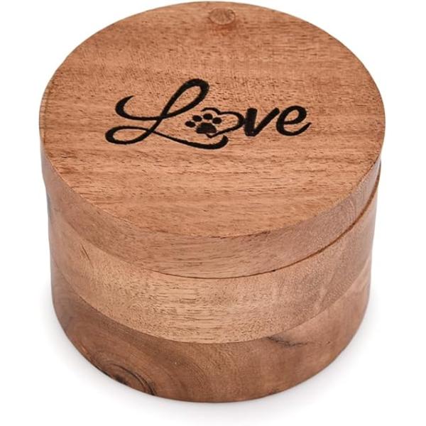 Une urne pour chiens en bois d'acacia Un magnifique hommage durable à votre animal de compagnie