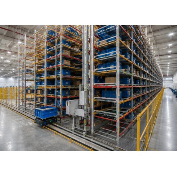 High Precision Multi-SKU Bin Stacker Crane for High-Bay Warehouse Storage