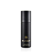 Botão de spray de névoa fina preto de luxo com tampa de 100 ml de capacidade Serviço personalizado aceito