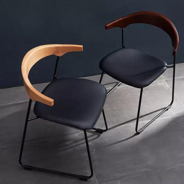 Rustic Vintage PU Dining Chair