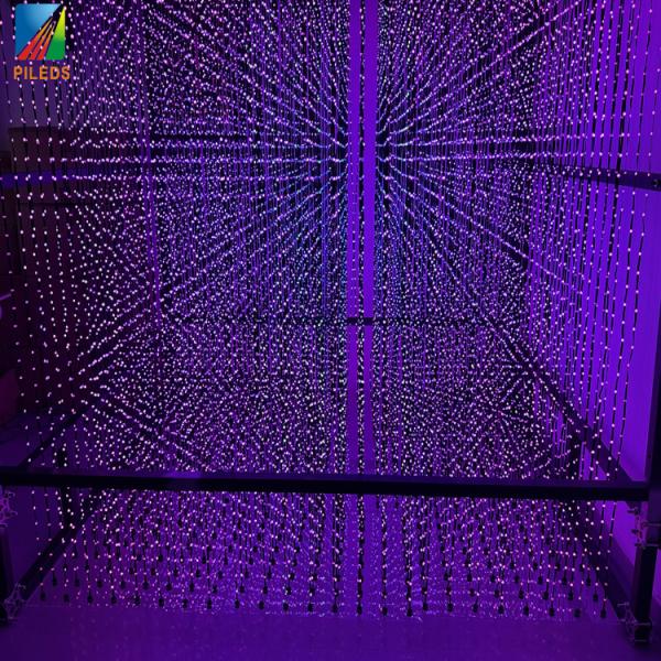 500*500MM LED Matrix Panels with RGB IC Color Magic 3D matrix Led Light  for Commercial Venues Hotel Exhibition