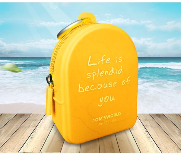 Outdoor Portable Large Capacity Silicone Makeup Bag Waterproof Silicone Storage Bag