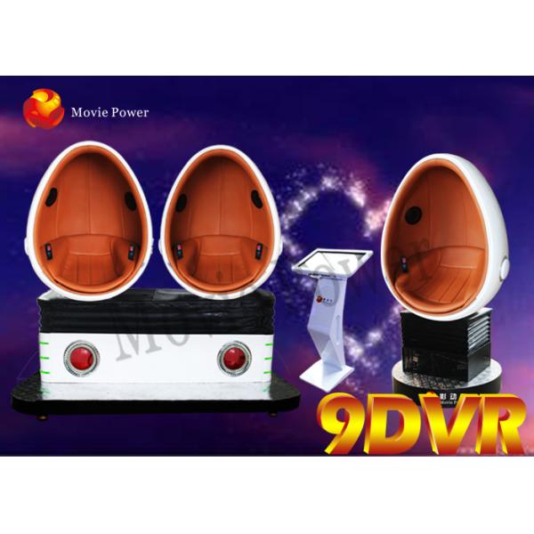 360 Degree VR Cinema Simulator 9D VR 3 Dof 3 Seats  For Playground