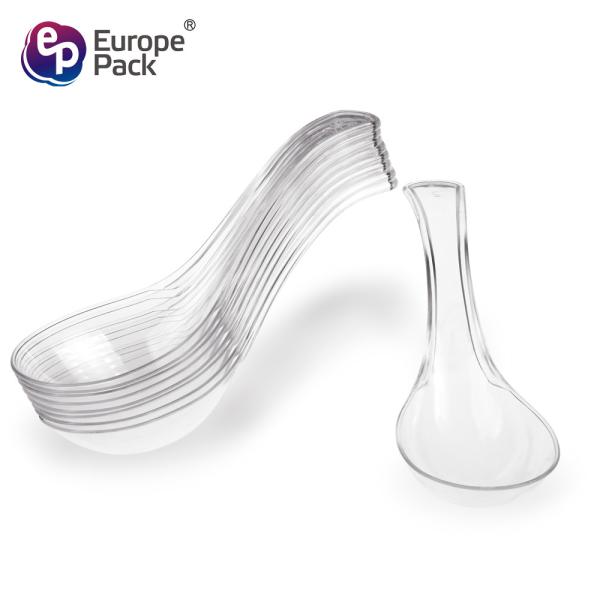 Wholesale alibaba most popular disposable crystal plastic scoop