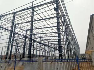 Período de conexão de parafuso o grande pré-fabricou a oficina da construção de