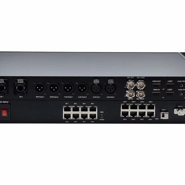 Bidi-rectional 12G SDI Video+HDMI 4K60Hz+XLR Blanced Audio+18CH Ethernet+DMX, UltraHD Signals Transport