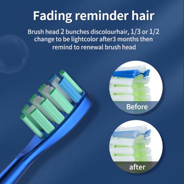 Wireless Charging Electric Toothbrush With UV Sanitizer Case Sonic Technology