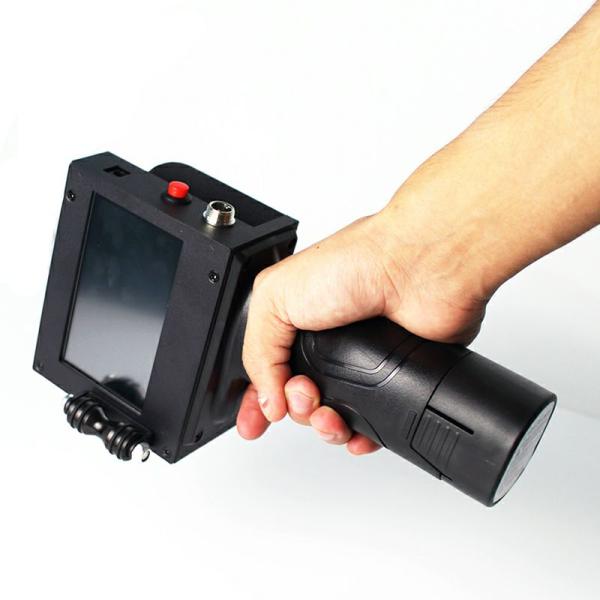 Single Color Fast Dry Ink Hand Held Inkjet Printer for Roll-to-Roll Printing 240*120*97mm