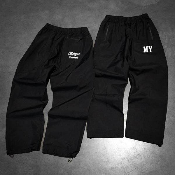 Clothing Manufacturers Custom High Quality Nylon Sweat Pants Windbreaker Track Pant Oem Straight Legging Sweatpants Men