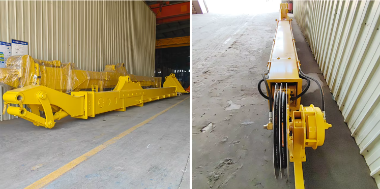 Excavator Extension Arm Telescopic Arm Extended Excavator Long Boom 12m 14m 15m 16m Two-section Telescopic Arm