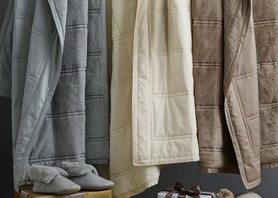 Pure Cotton Sateen Quilted Multiple Colors Luxury Oversized Couch Throw Blanket