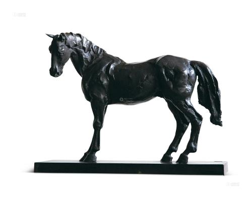 Outdoor brass horse statues, bronze horse sculptures for decoration, China sculpture supplier
