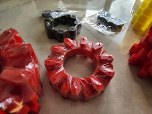 Excelente desempenho de absorção de vibrações PU Spider para aplicações de