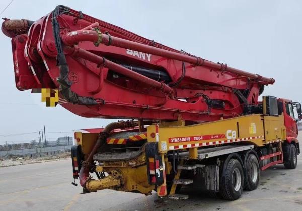 90% de la pompe à béton de 49 m pour 2020 San y équipement de construction de machines lourdes usagées