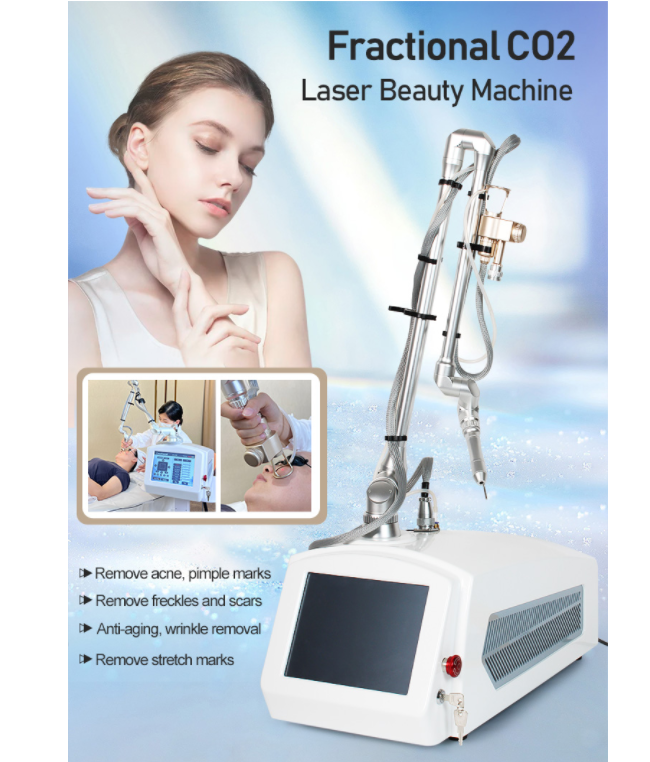 Portable Fractional Co2 Laser Machine Scar Removal 3 In 1 System