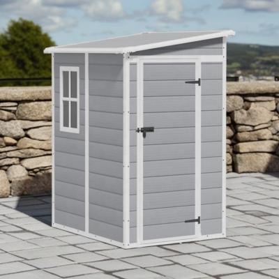 Durable Construction Garden Shed Lean-to Design Waterproof Outdoor Garden Sheds