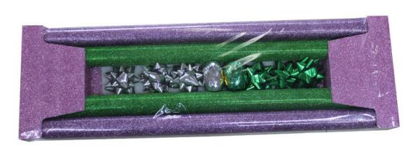 Double Side Wood Pulp gift wrap ribbons and bows for gift wrapping , Decoration