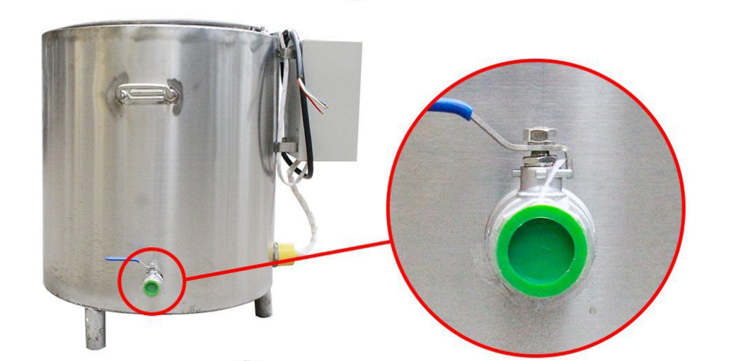 80kg Stainless Steel Temperature Control Wax Melting Barrel For Melting Wax