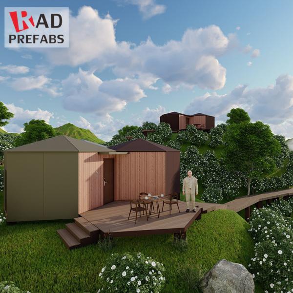 Rad Luxury Honeycomb Solar Fiberglass Tiny House For Resort, Restaurant