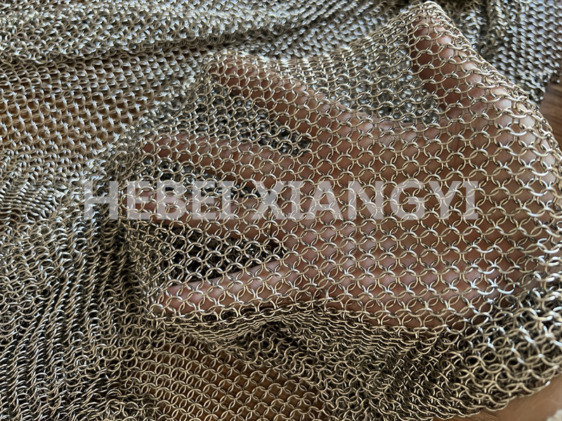 Занавес сетки кольца Odm провода сварки металла Chainmail для Drapery обработки потолка