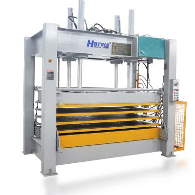 High efficiency 10T Woodworking Veneer Hot Press Machine for Plywood and MDF Door