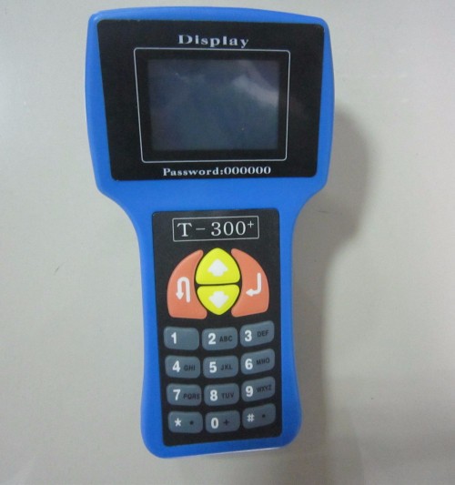 T300 Key Programmer Newest V16.8 T 300 T-300 OBD2 Auto Key Transponder English Spanish Optional T300 T-code Key Maker
