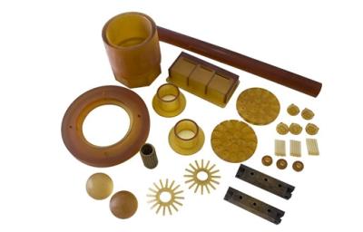 100% Virgin Plastic Pi Rod Polyimide Parts High Low Temperature Resistance