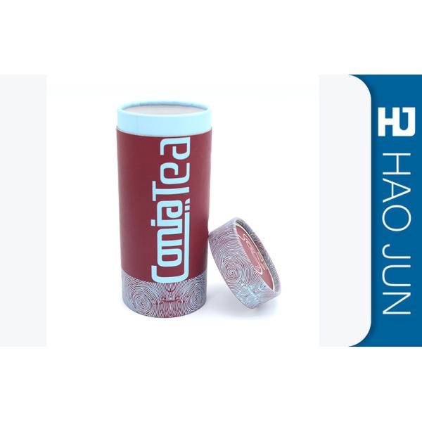 Custom Printing Cardboard Cylinder Tubes For Gift Promotion , Free Sample