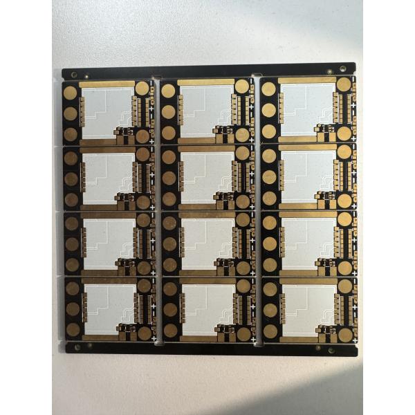 Bespoke Gold-Plated PCB Panel 12-Unit V-Cut Array for Drone & High-Precision Electronics