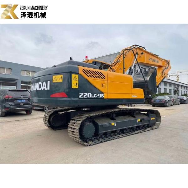 Original Hydraulic Cylinder Korea Used Hyundai 220 Crawler Excavator