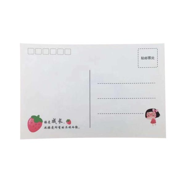 Disnfectant Sleep Aid Items Lasting Scented Thick Paper Cards Fragrance Culture Postcards OEM