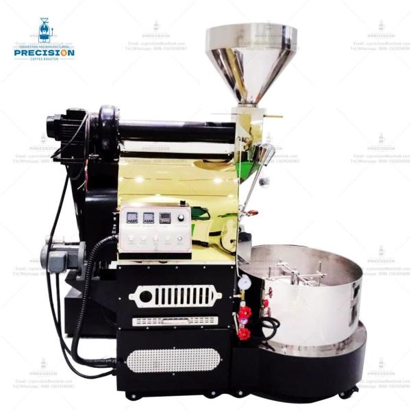 Roaster de café automático de aço inoxidável comercial com Roaster de feijão inteligente