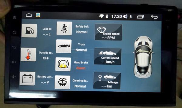 Ouchuangbo car radio bluetooth for MG W5 support android 8.1 USB digital TV gps navigation 2.5D IPS screen