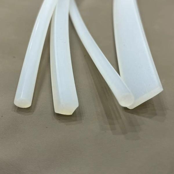 Waterproof Anti-noise Flat Rectangular Solid Sealing 5mm Silicone Rubber Seal Strip