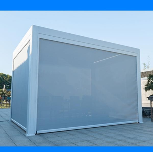 UV Resistant  Modern Aluminum Louvered Pergola  Versatile Outdoor Structure
