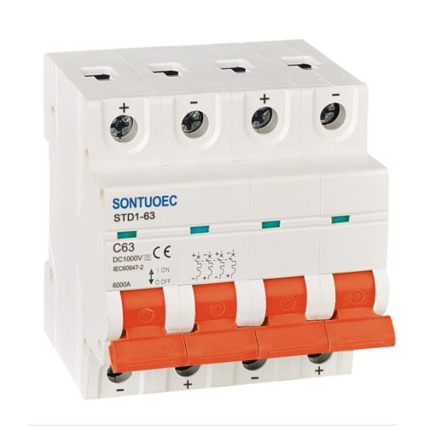 4 автомат защити цепи поляка солнечный 1000ВДК МКБ