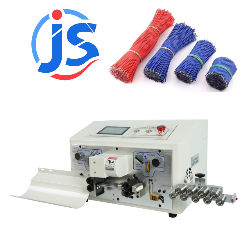 4.3 Inch Touch Screen Automatic Cable Stripping Machine with Hard Tungsten Steel Blade and 4000-10000PCS/H Capacity