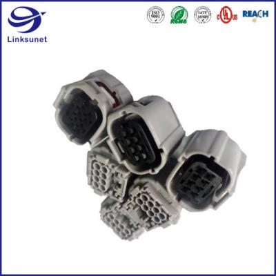 Os TS fêmeas selaram o conector de Pin de PBT 8 para cablagens da bateria