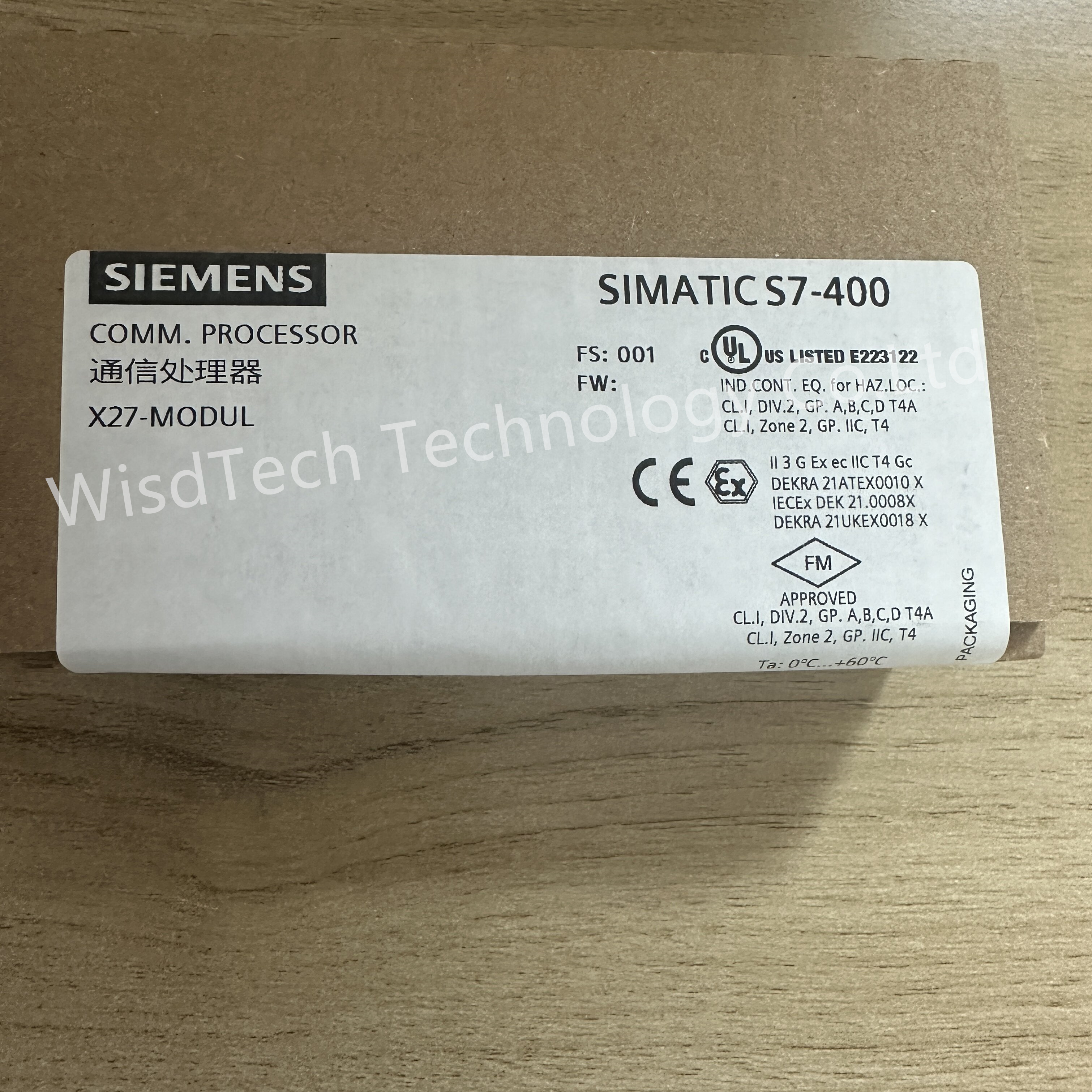 6ES7963-3AA10-0AA0 SIMATIC S7-400 интерфейсный модуль IF963-X27 с интерфейсом RS422/RS485
