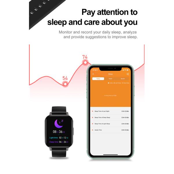 Черный белый спорта кислорода DTX кровяного давления цифровых часов людей тарифа сердца силикона и металла дозор умного новый умный
