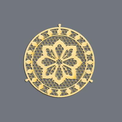 Custom Copper Chemical Etching Copper Alloy Craftworks With Fine Lines