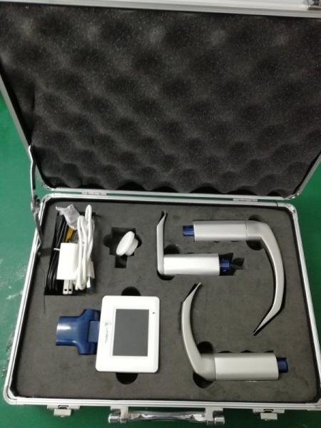 Surgical Flexible Video Laryngoscope With Stainless Steel Fiber Optic Laryngoscope Handle