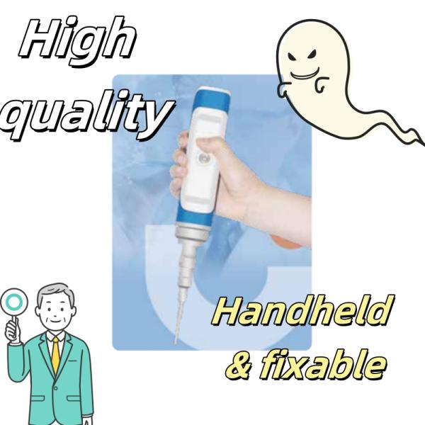 Laboratory High Quality Mini Smart Electronic Hand Held Homogenizer With DC Motor To Drive The Grinding Pestle