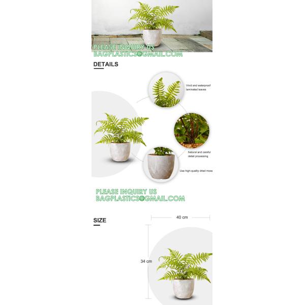 Artificial Bonsai Tree Juniper Faux Plants Indoor Fake Plants Decor with Ceramic Pots for Home Table Office Desk